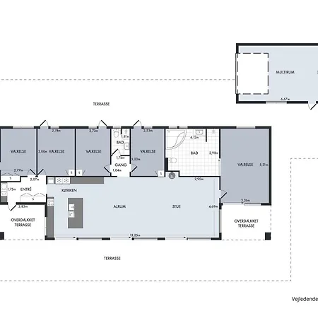 Сasa de vacaciones Awesome In Knebel With 3 Bedrooms And Internet *